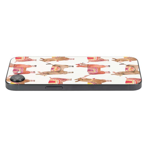 Alpacas by Cat Coq iPhone 16e Skin